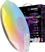 КОСМОС KSDiamRGBmus75W белый