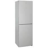 Двухкамерный холодильник Бирюса М6031 серебристый