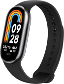 XIAOMI Smart Band 8 M2239B1, 1.62 , черный / [bhr7165gl]