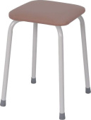 ЗМИ Табурет квадратный "Пенёк крепкий" 224 пыльная роза Т 269