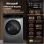 Стиральная машина Weissgauff WMD 62210 Direct Drive Touch Inverter Steam Grey