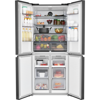 Холодильник ZUGEL ZRCD430B черный