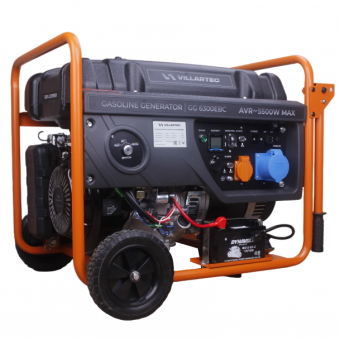 Генератор бензиновый VILLARTEC GG6300ЕВС 