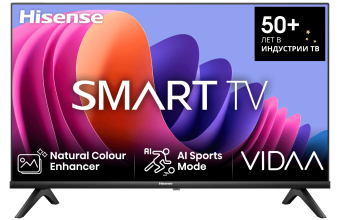 Телевизор  Hisense 40" 40A4N черный LED FULL HD 60Hz Smart