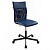 Кресло Бюрократ CH-1399/BLUE спинка сетка синий сиденье синий искусственная кожа крестовина металл