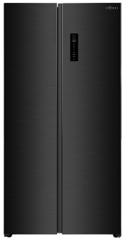 Холодильник ZUGEL ZRSSI540XB черная сталь