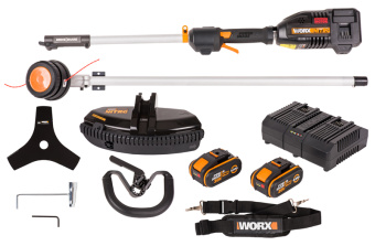 Триммер WORX NITRO WG186E.1 40V 4.0Ач аккумуляторный