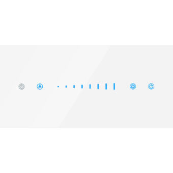 Вытяжка MAUNFELD Prestige 90 белый встраиваемая в столешницу