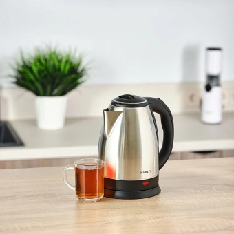Чайник электрический Scarlett SC-EK21S26 серебристый