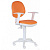 Кресло Бюрократ CH-W356AXSN/15-75 оранжевый 15-75 колеса белый/оранжевый (пластик белый)