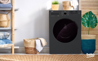 Стиральная машина BEKO WSPE7612A антрацит