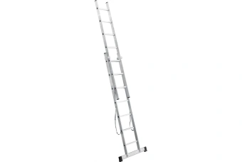 Алюминиевая 2-секционная лестница UFUK 2х7 ступеней 411207
