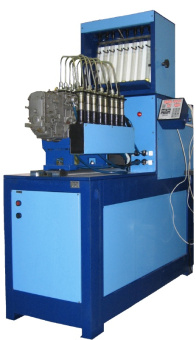 Стенд для испытания ТНВД дизельного двигателя с приводом -3,7кВт (8-ми секц) мерный блок с эл. магнитными клапанами