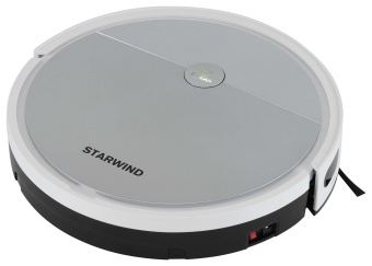 Робот-пылесос Starwind SRV4570 серебристый/белый