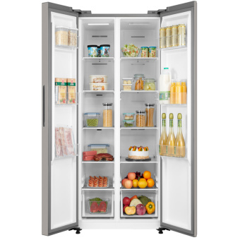 Холодильник Бирюса SBS 460 I серебристый