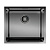 Кухонная мойка Omoikiri Tadzava 49-U/I-GM нержавеющая сталь/вороненая сталь