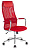 Кресло руководителя Бюрократ KB-9N/R/TW-97N красный TW-01 TW-11 сетка крестовина хром