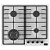 Варочная поверхность газовая Korting HG 674 CTSI