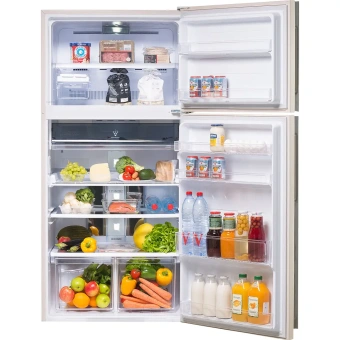 Холодильник Sharp SJ-XE55PM-BE бежевый.