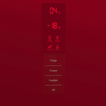 Холодильник MAUNFELD MFF200NFR Inverter