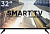 SOUNDMAX SM-LED32M12S HD SMART TV безрамочный