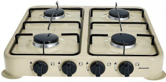 АКСИНЬЯ КС-108 четырехконфорочная,бежевый