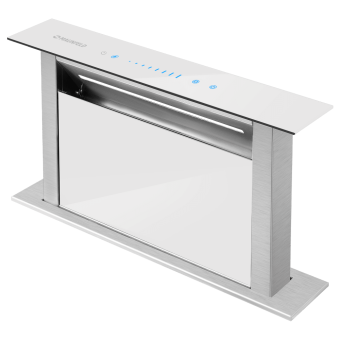 Вытяжка MAUNFELD Prestige 90 белый встраиваемая в столешницу