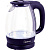 Чайник электрический HOMESTAR HS-1012 стекло фиолетовый