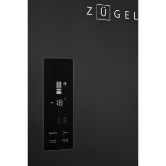 Холодильник ZUGEL ZRFD361B черный