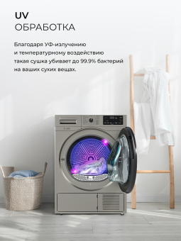 Сушильная машина LEX LDM10GrD серый
