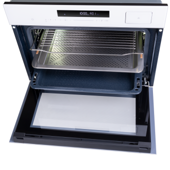 Духовой шкаф электрический MAUNFELD MCMO5016STGW с паром