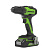 Дрель аккумуляторная GREENWORKS GD24DD35 24 V c акк и з/у