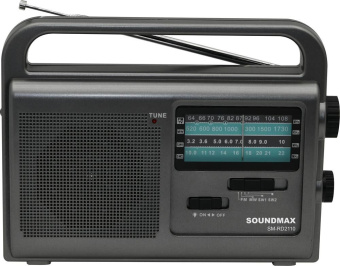 SOUNDMAX SM-RD2110 темно-серый