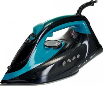 DELTA LUX DE-3000 черный с бирюзовым