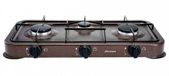 АКСИНЬЯ КС-107 трехконфорочная,коричневый