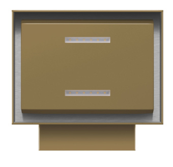 Вытяжка MAUNFELD Bath Plus 402 золотой