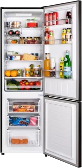 Холодильник Maunfeld MFF176SFSB черный