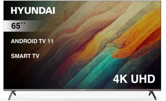 65" Телевизор Hyundai H-LED65BU7006 черный 