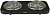 BLACKTON Bt HP206B Черный Плита электрическая