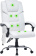 Кресло Cactus CS-CHR-OC02M-WT белый эко.кожа крестов. сталь