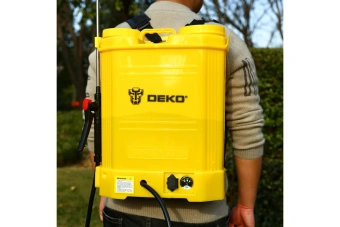 Опрыскиватель Deko DKSP10 желтый (065-0942)