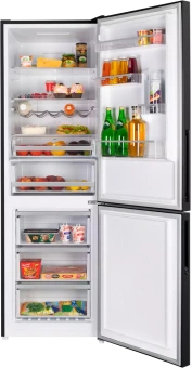 Холодильник Maunfeld MFF185NFB черный