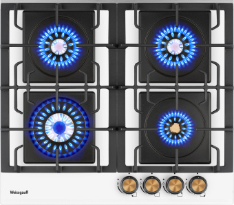Варочная панель газовая Weissgauff HGG 6445 WH Volcano Burner